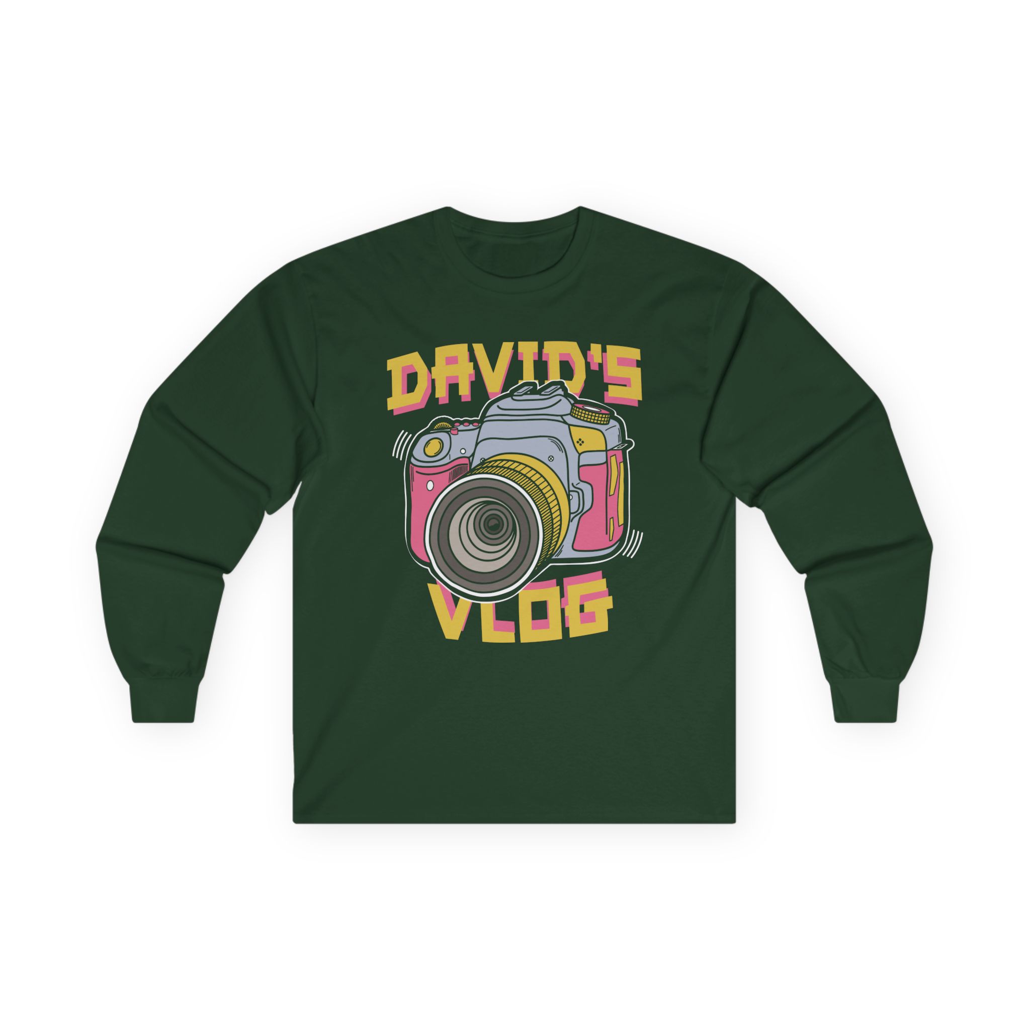 David Dobrik  David's Vlog Unisex Ultra Cotton Long Sleeve Tee