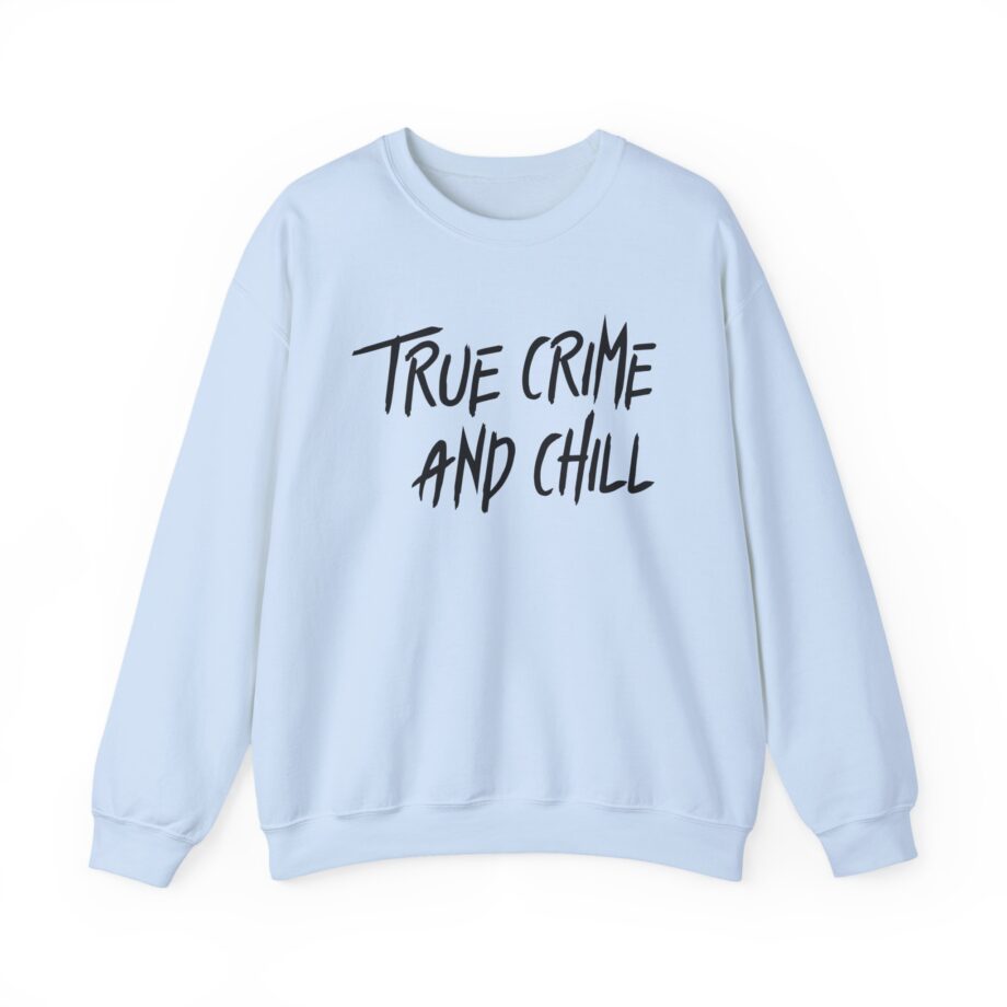 Kendall Rae True Crime and Chill Unisex Heavy Blend™ Crewneck Sweatshirt
