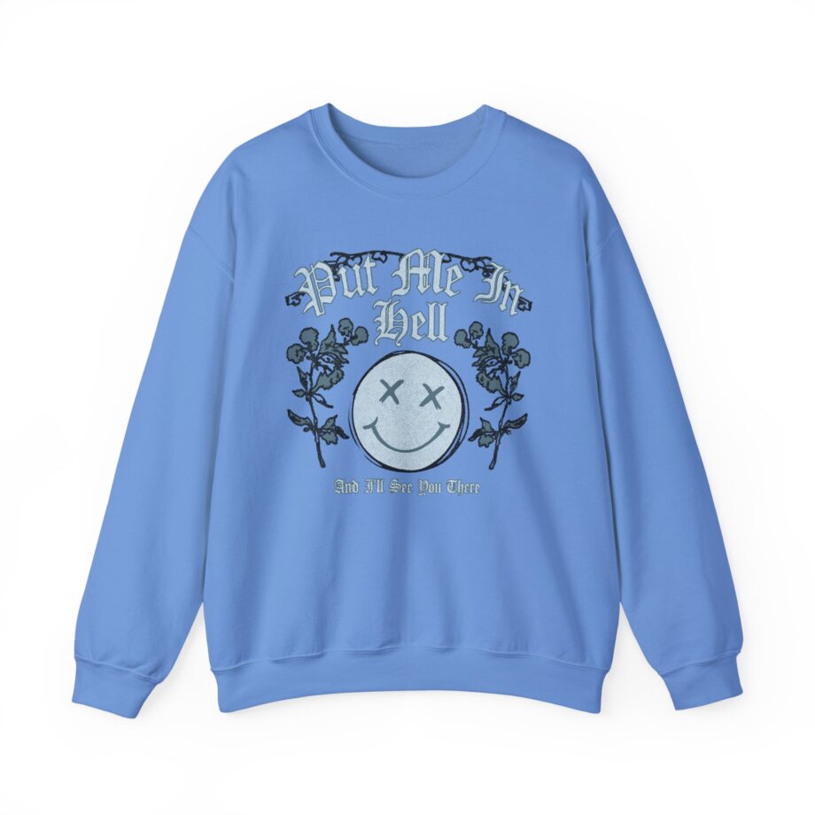 Kallmekris Put Me in Hell Unisex Heavy Blend™ Crewneck Sweatshirt