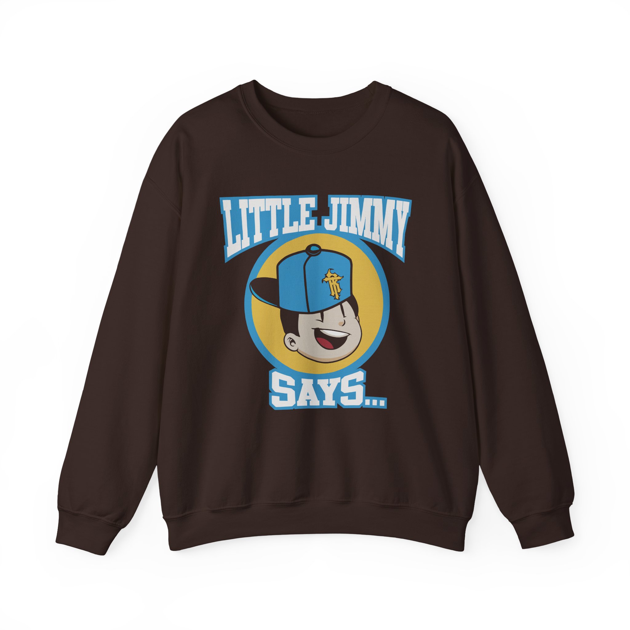 R Truth Little Jimmy Unisex Heavy Blendâ„¢ Crewneck Sweatshirt