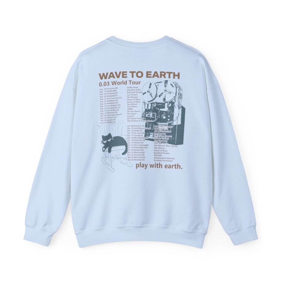 Wave to Earth 0.03 Na Tour Unisex Heavy Blend™ Crewneck Sweatshirt
