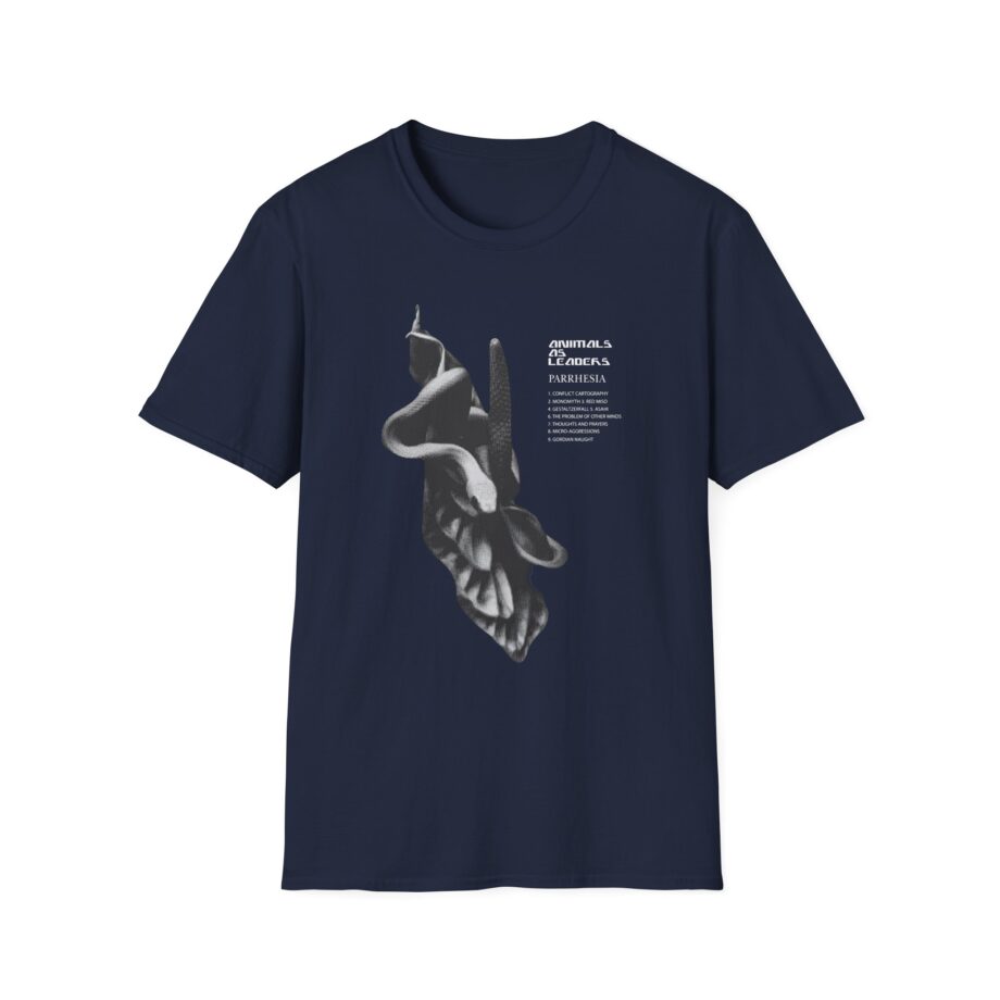 Animals as Leaders Parrhesia Snake Unisex Softstyle T-Shirt