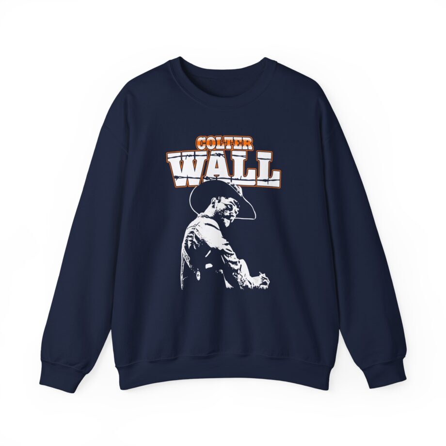 Colter Wall Barbed Wire Unisex Heavy Blend™ Crewneck Sweatshirt