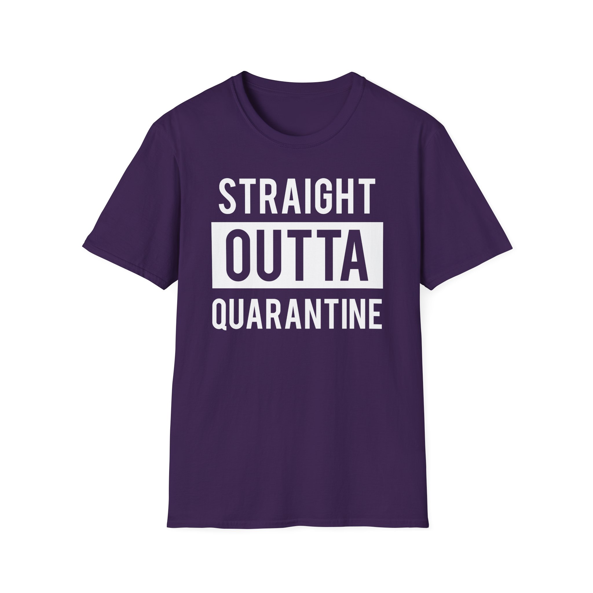NWA Straight Outta Quarantine Unisex Softstyle T-Shirt