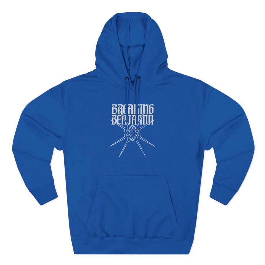 Breaking Benjamin Spike Logo Three-Panel Fleece Hoodie