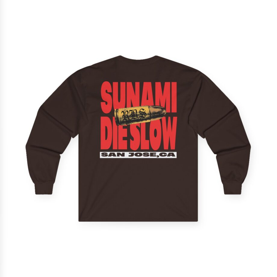 Sunami Skull Unisex Ultra Cotton Long Sleeve Tee