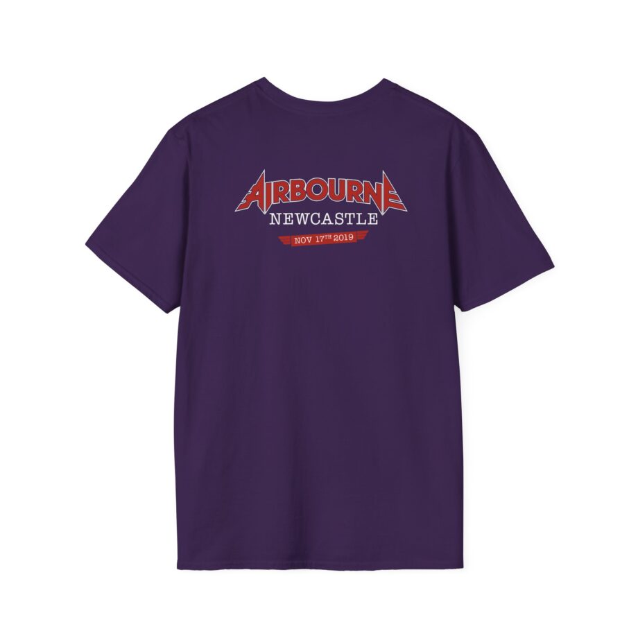Airbourne Newcastle Event Unisex Softstyle T-Shirt