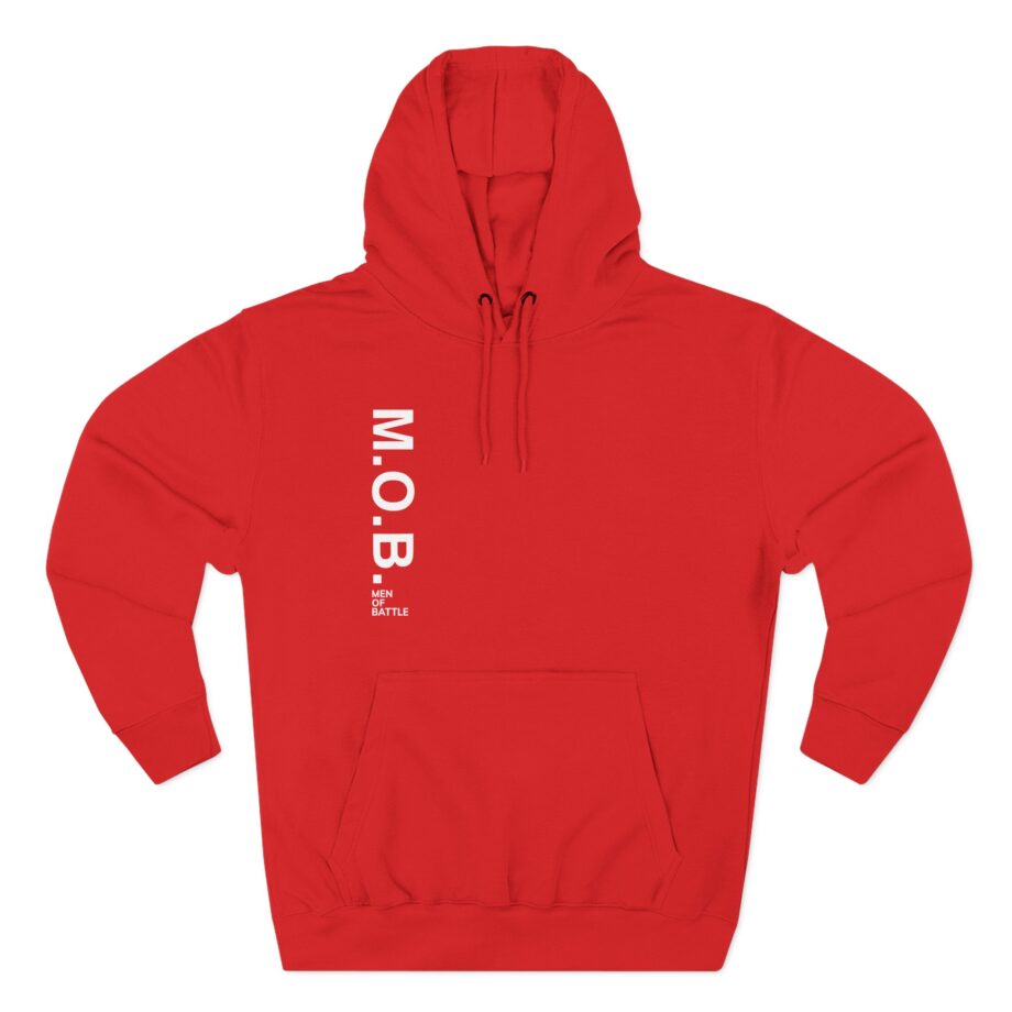 Clownpierce Man of Battle Three-Panel Fleece Hoodie