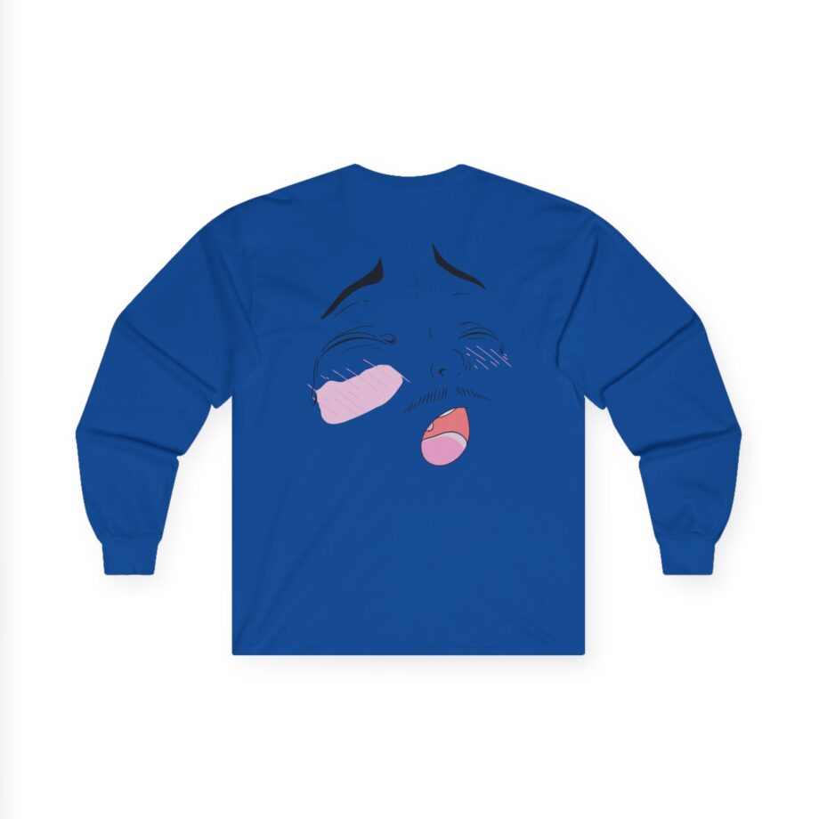 Hot Mulligan Ahegao Unisex Ultra Cotton Long Sleeve Tee