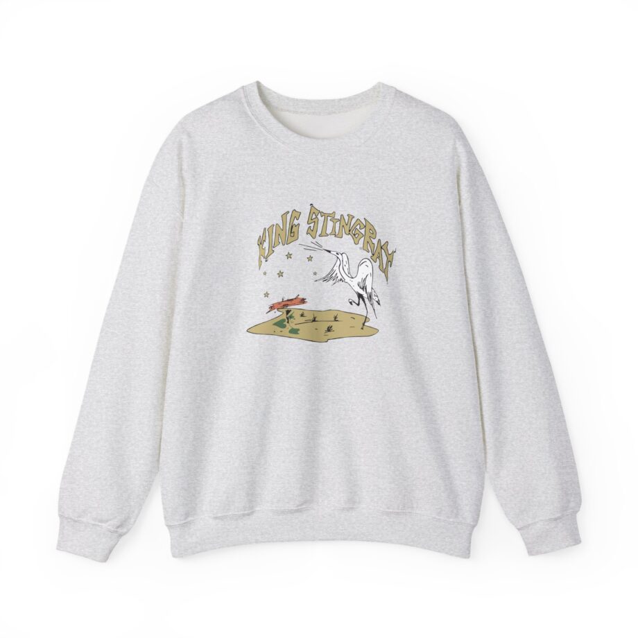King Stingray Ivory Bird Unisex Heavy Blend™ Crewneck Sweatshirt