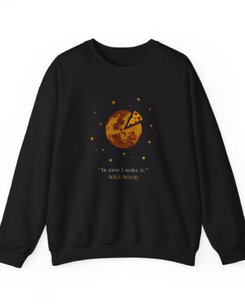 Will Wood in Case I Make It Unisex Heavy Blend™ Crewneck Sweatshirt