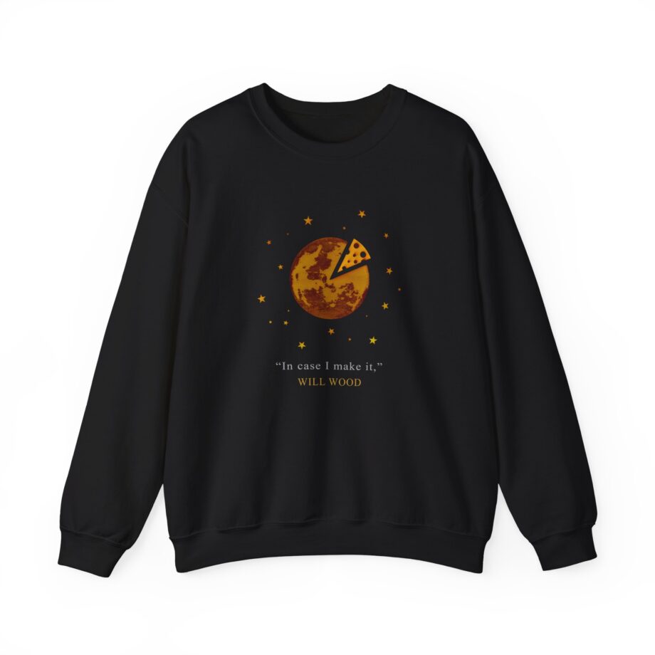 Will Wood in Case I Make It Unisex Heavy Blend™ Crewneck Sweatshirt