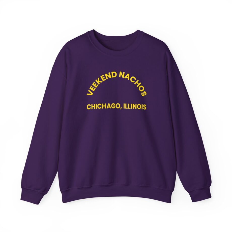 Weekend Nachos Watch You Suffer Unisex Heavy Blend™ Crewneck Sweatshirt