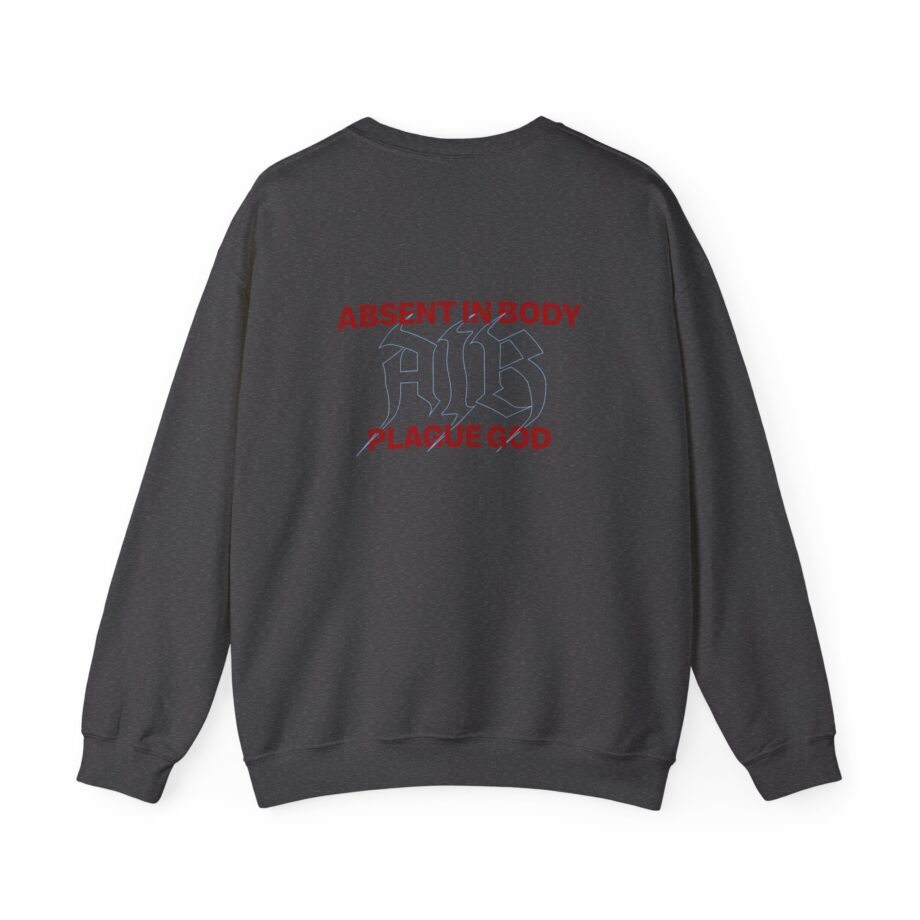 Absent in Body Plague God Unisex Heavy Blend™ Crewneck Sweatshirt