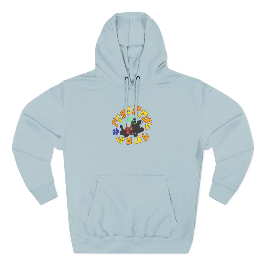Umi Peaceful Soul Three-Panel Fleece Hoodie