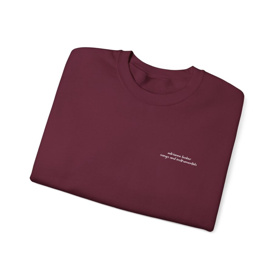 Adrianne Lenker Songs and Instrumentals Unisex Heavy Blend Crewneck Sweatshirt