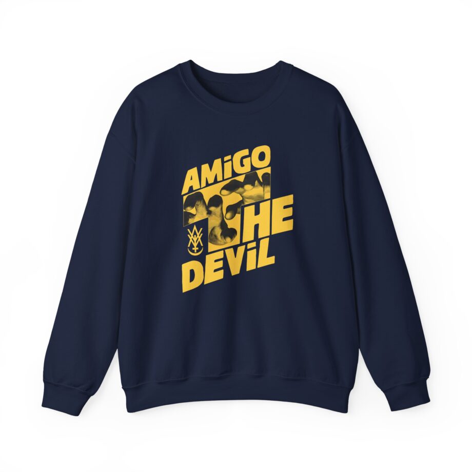 Heres Amigo the Devil Unisex Heavy Blend™ Crewneck Sweatshirt