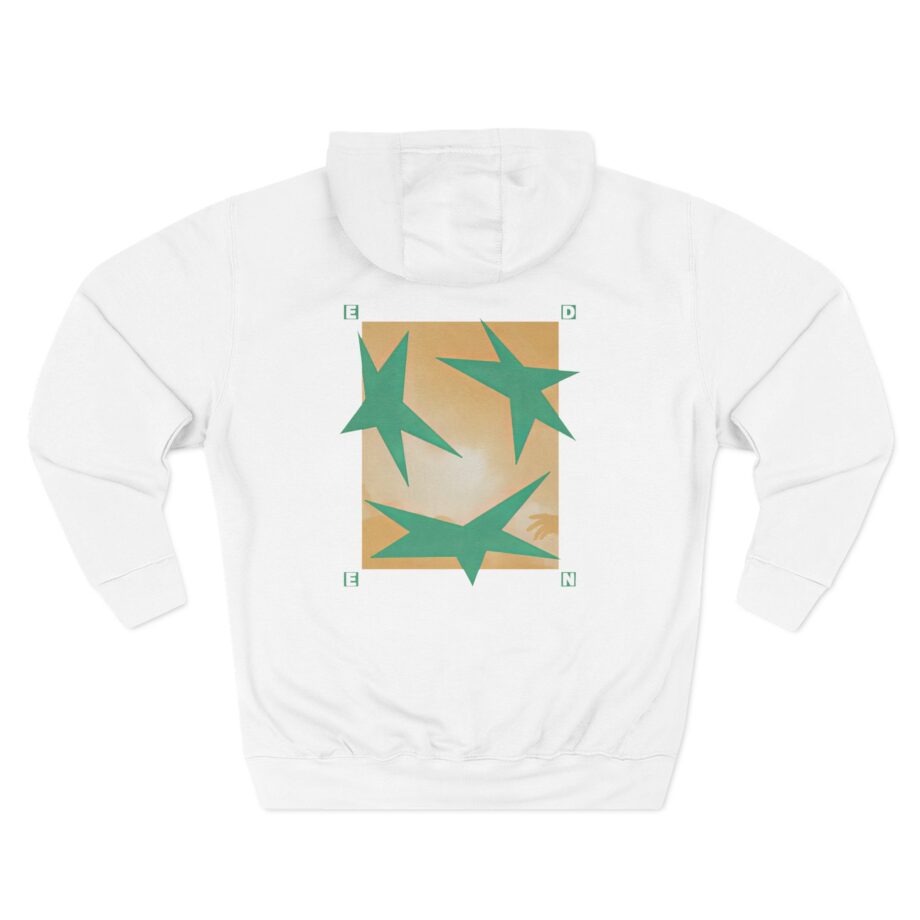 Eden Star Three-Panel Fleece Hoodie