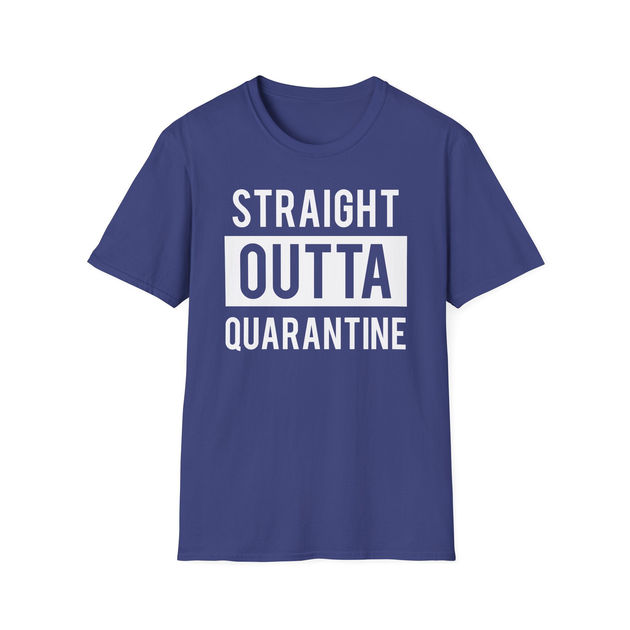 NWA Straight Outta Quarantine Unisex Softstyle T-Shirt
