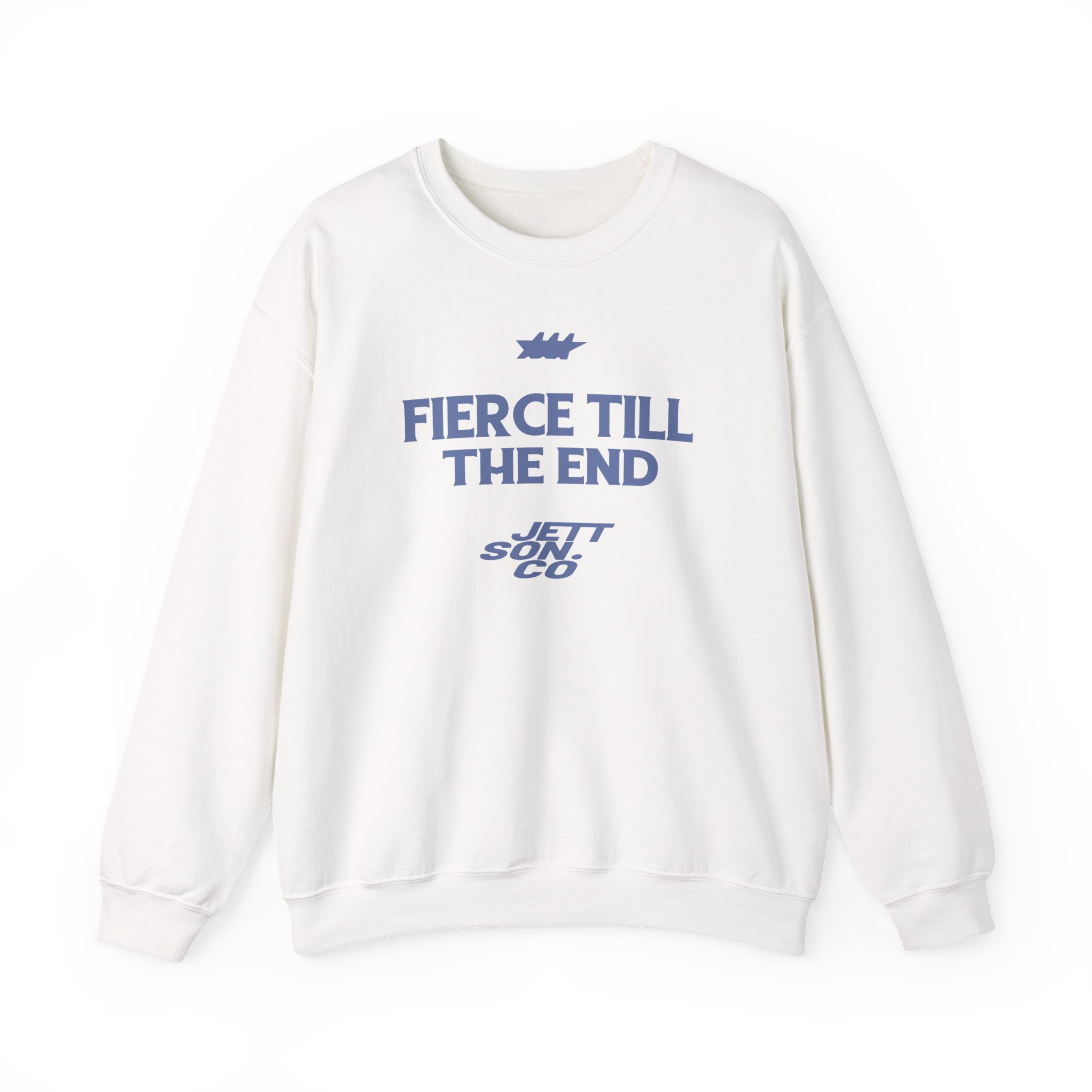 Jett Lawrenc Fierce Till the End Unisex Heavy Blendâ„¢ Crewneck Sweatshirt