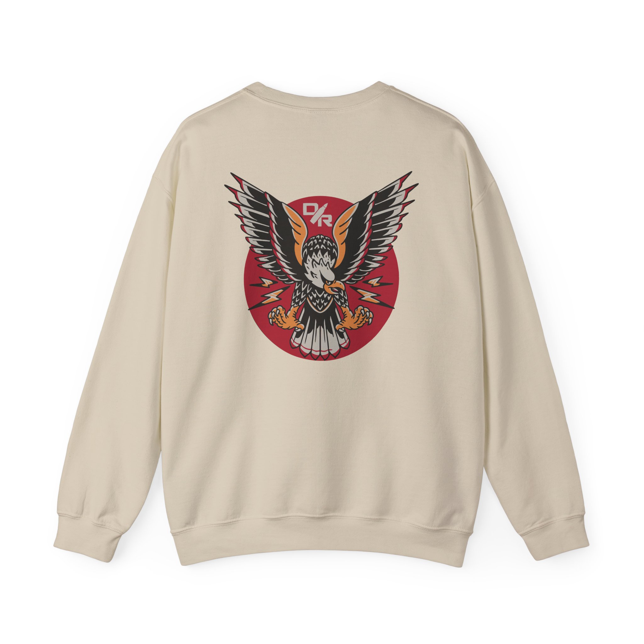 Demolition Ranch Demo Tattoo Eagle Unisex Heavy Blendâ„¢ Crewneck Sweatshirt