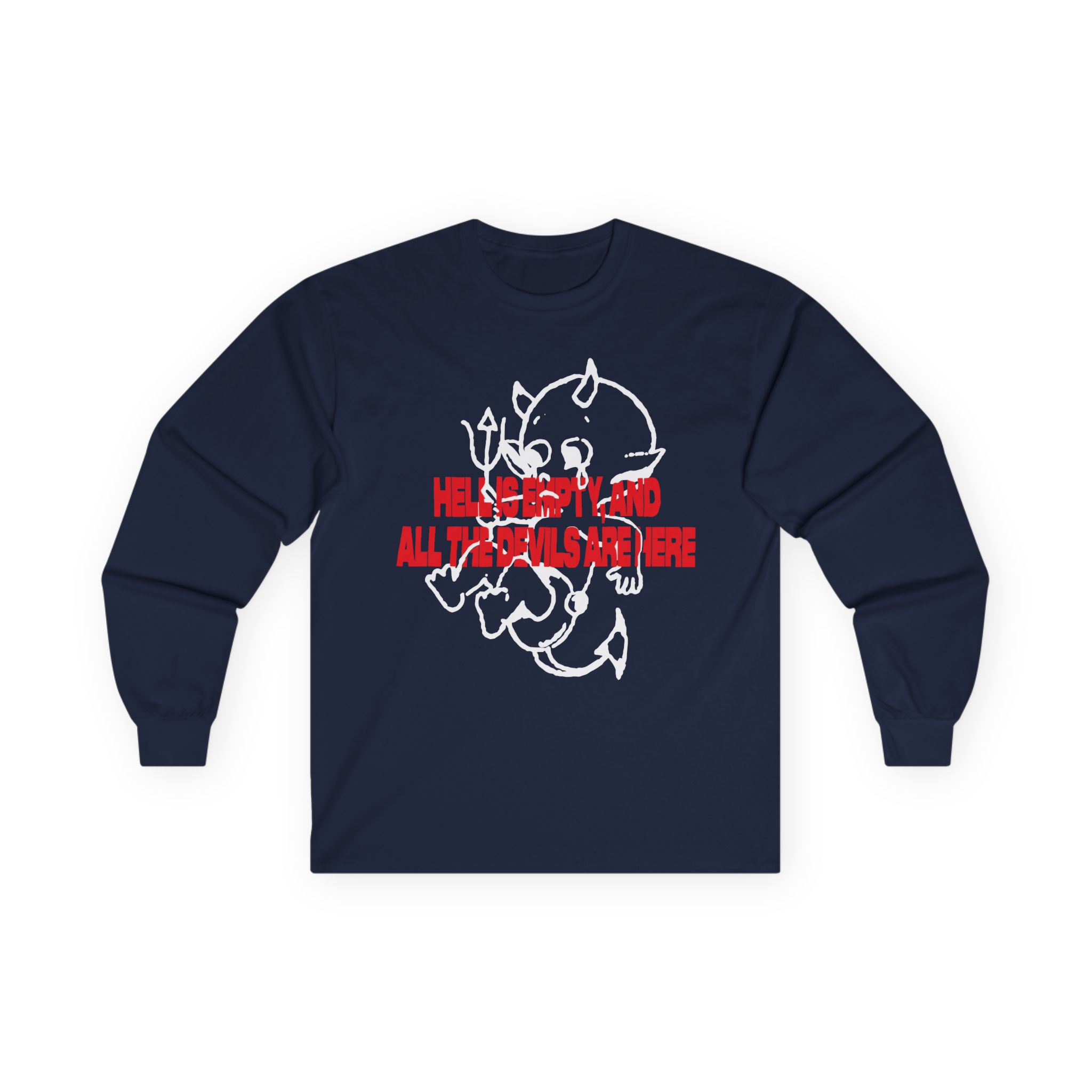 Slowthai Hell is Empty and All the Devils Are Here Unisex Ultra Cotton Long Sleeve Tee