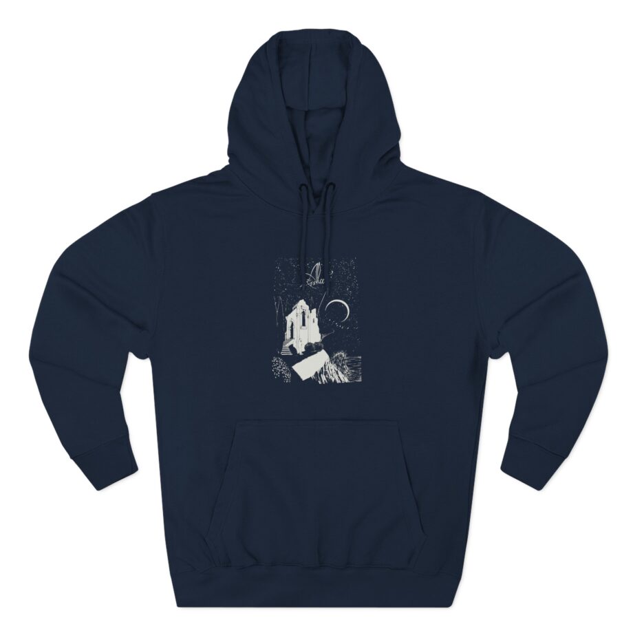 Alcest Garden Three-Panel Fleece Hoodie