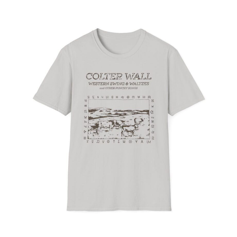 Colter Wall Western Swing & Waltzes Unisex Softstyle T-Shirt
