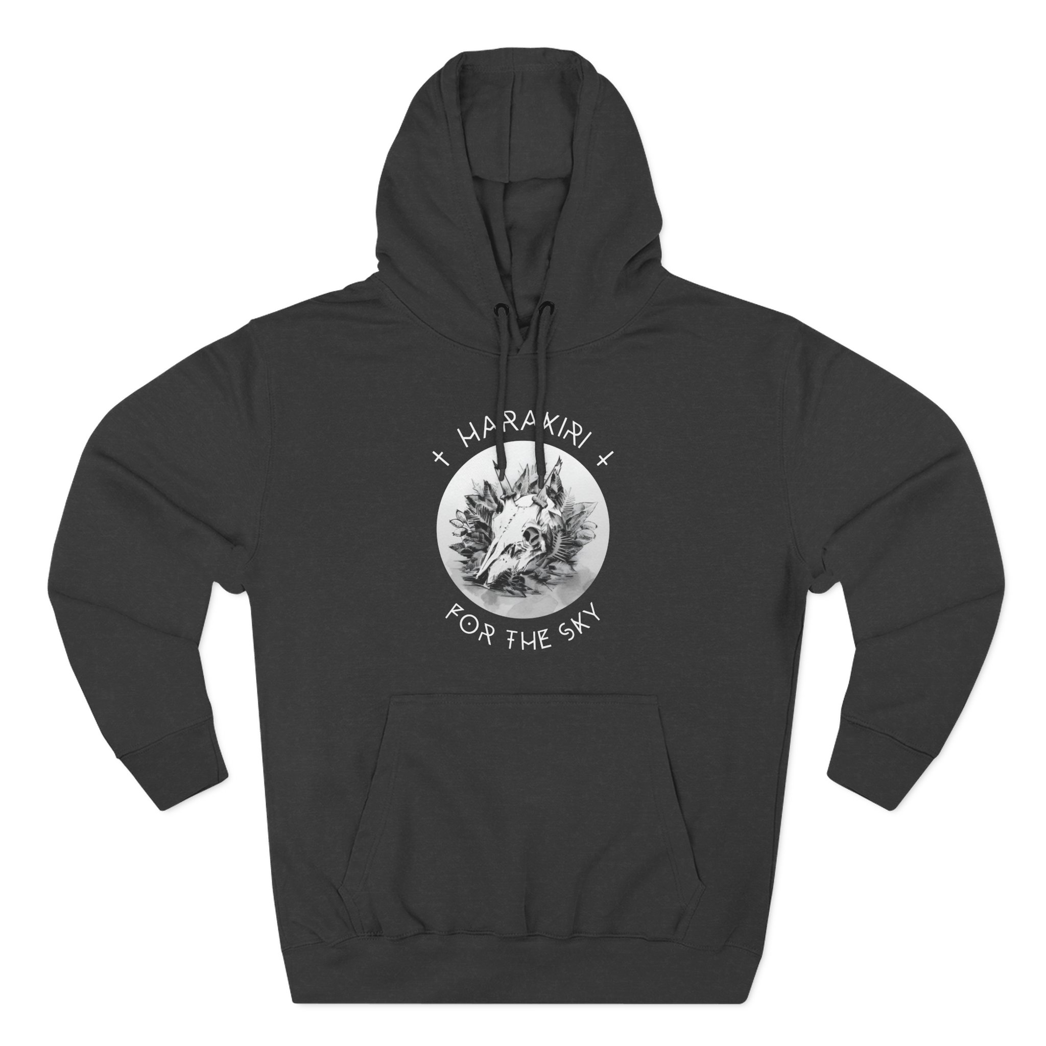Trauma Circle Harakiri for the Sky  Three-Panel Fleece Hoodie