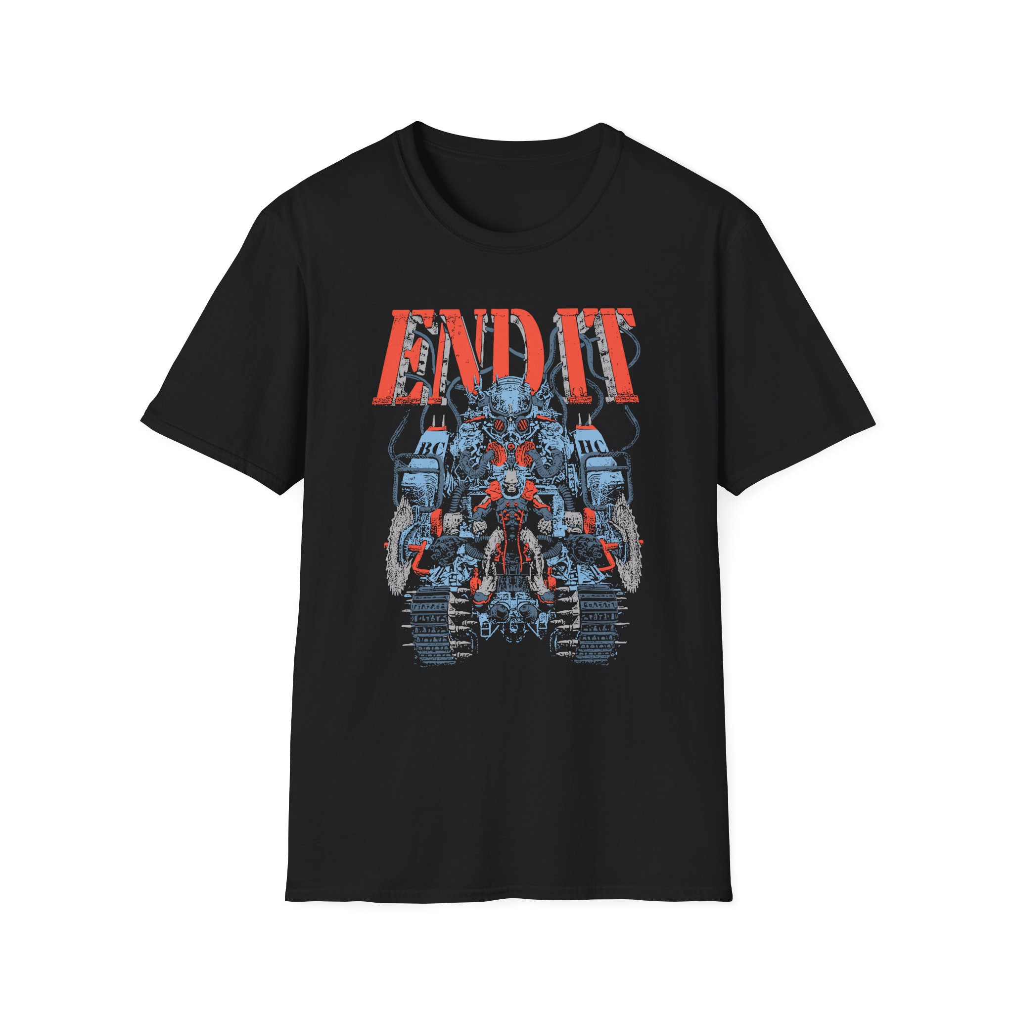 End It Mech Unisex Softstyle T-Shirt