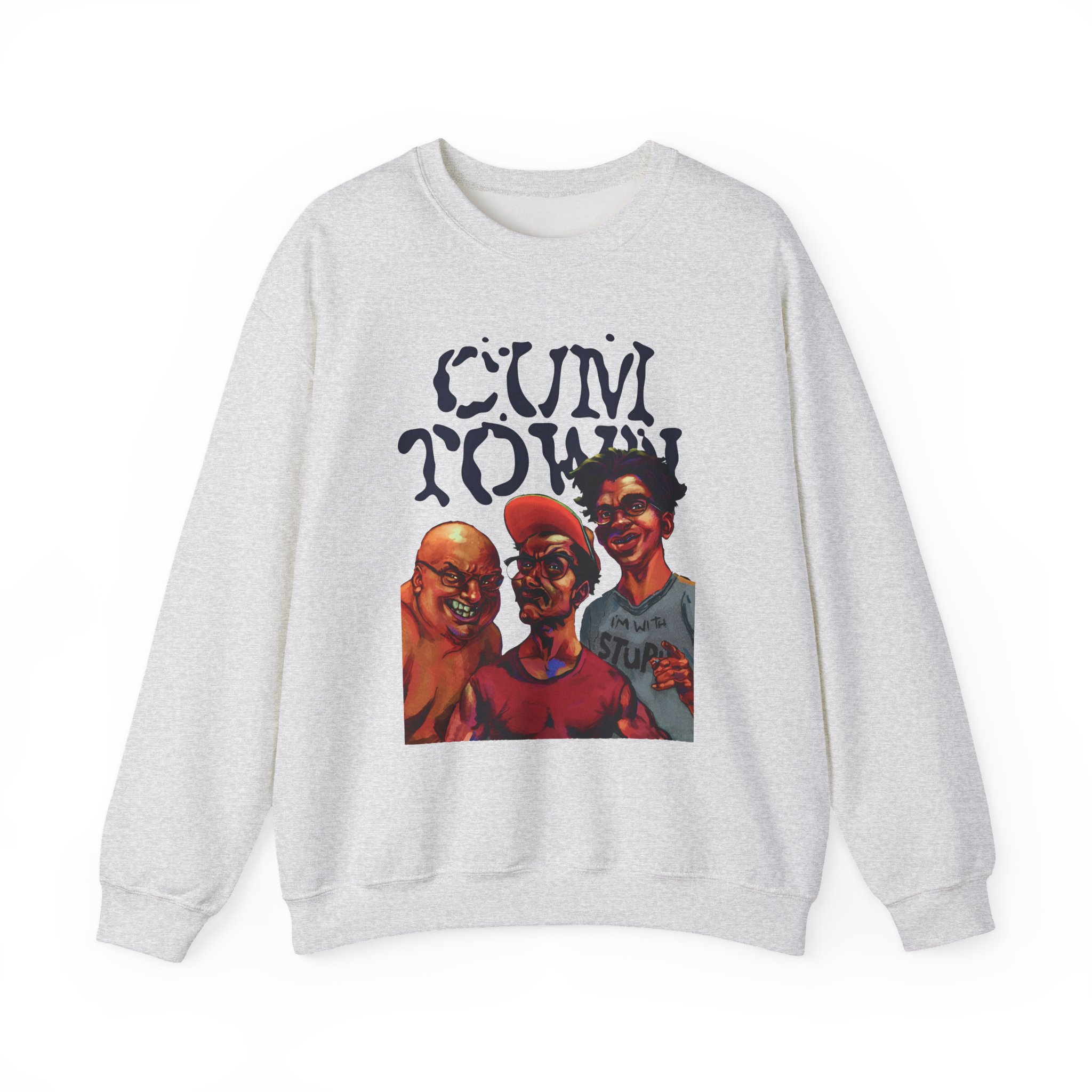Cum Town Unisex Heavy Blendâ„¢ Crewneck Sweatshirt