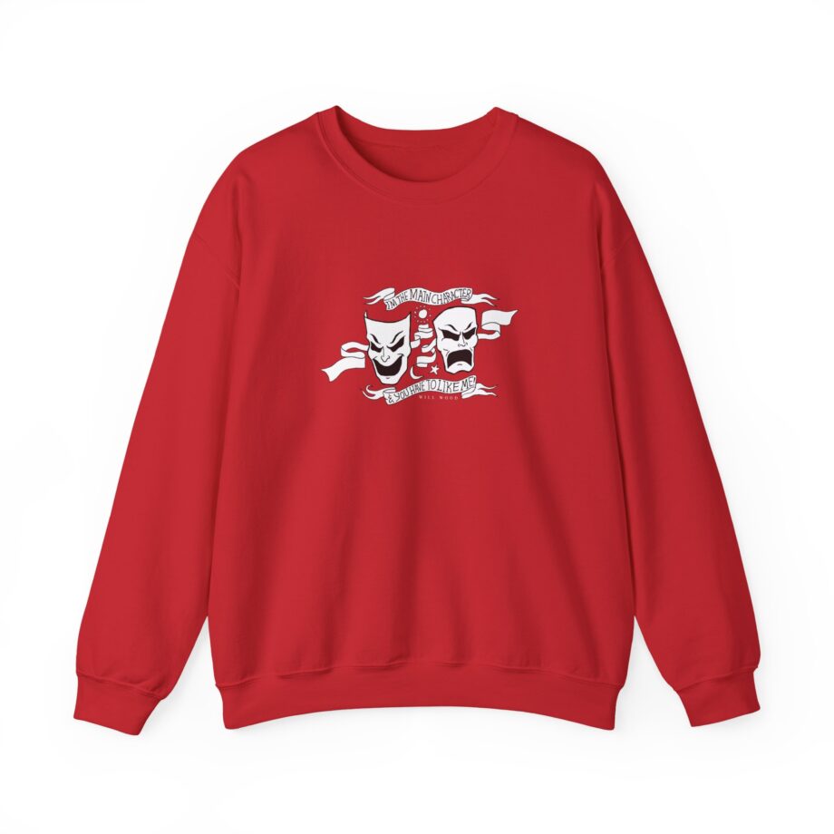Will Wood the Main Character Unisex Heavy Blend™ Crewneck Sweatshirt
