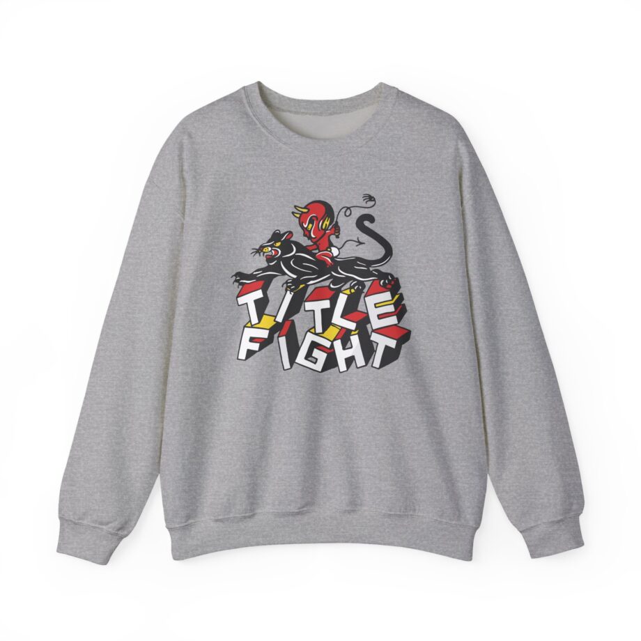 Title Fight Devil Unisex Heavy Blend™ Crewneck Sweatshirt