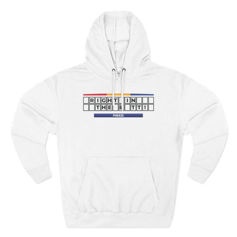 Jimmy Kimmel Right in the Butt Three-Panel Fleece Hoodie
