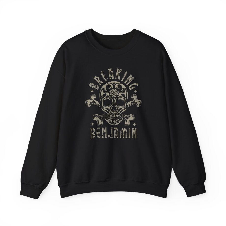 Breaking Benjamin Skull Unisex Heavy Blend Crewneck Sweatshirt