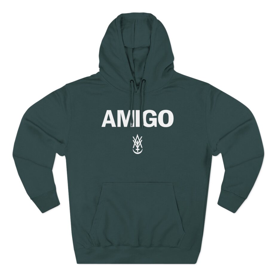 Amigo the Devil Seal the Deal Three-Panel Fleece Hoodie