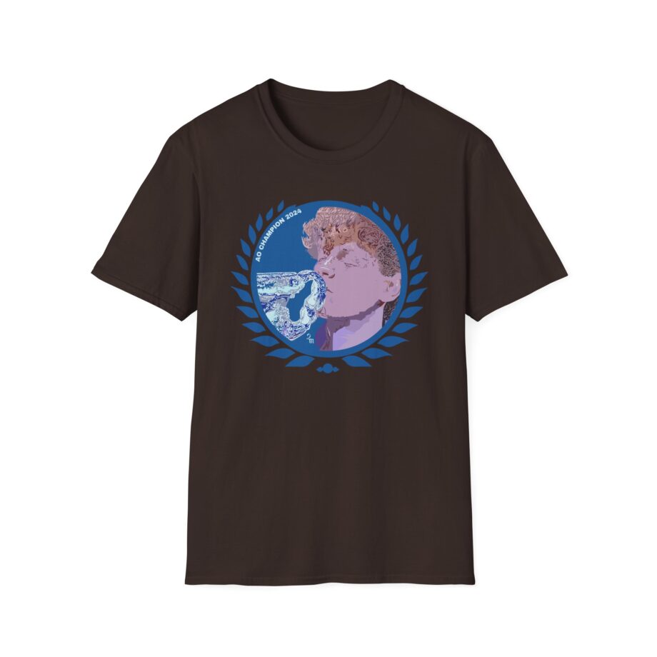 Jannik Sinner AO Champion Unisex Softstyle T-Shirt