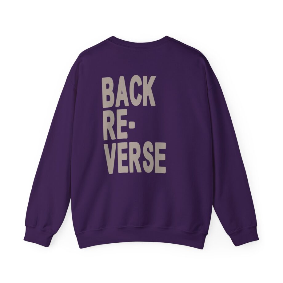 Armchair Expert Reverse Back Unisex Heavy Blend™ Crewneck Sweatshirt