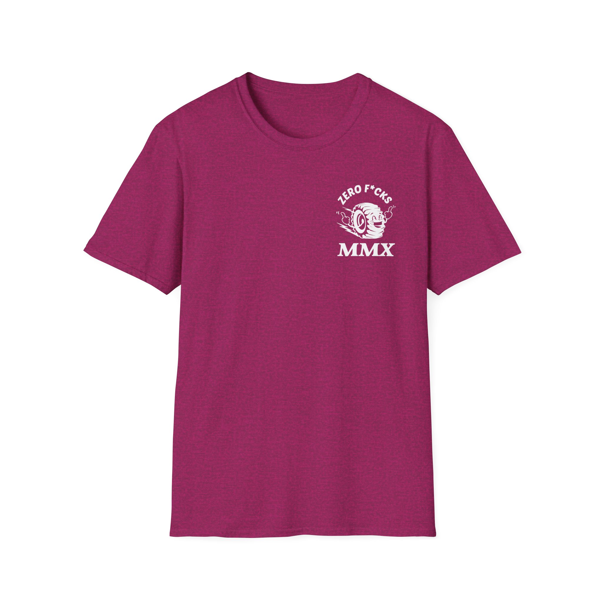 Monstermax Zero Fucks Unisex Softstyle T-Shirt