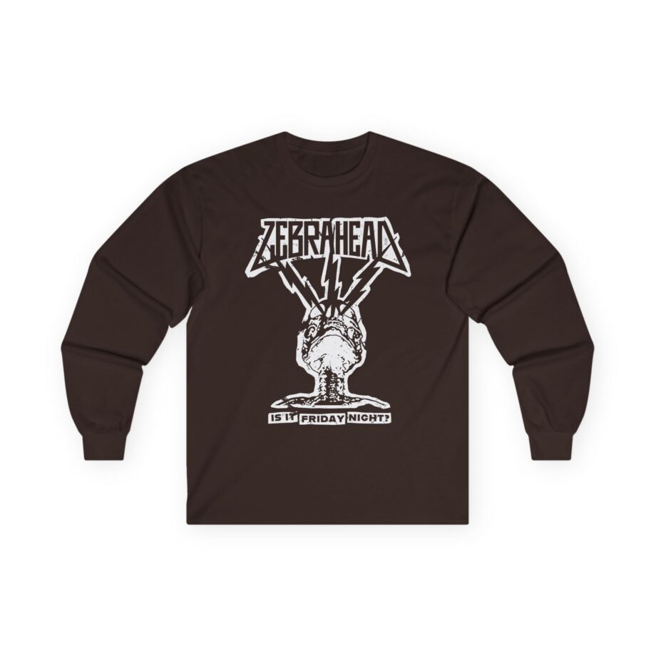 Zebrahead Lightning Skull Friday night tour Unisex Ultra Cotton Long Sleeve Tee