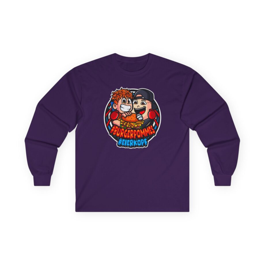 Burger Pommes eierkopf Unisex Ultra Cotton Long Sleeve Tee
