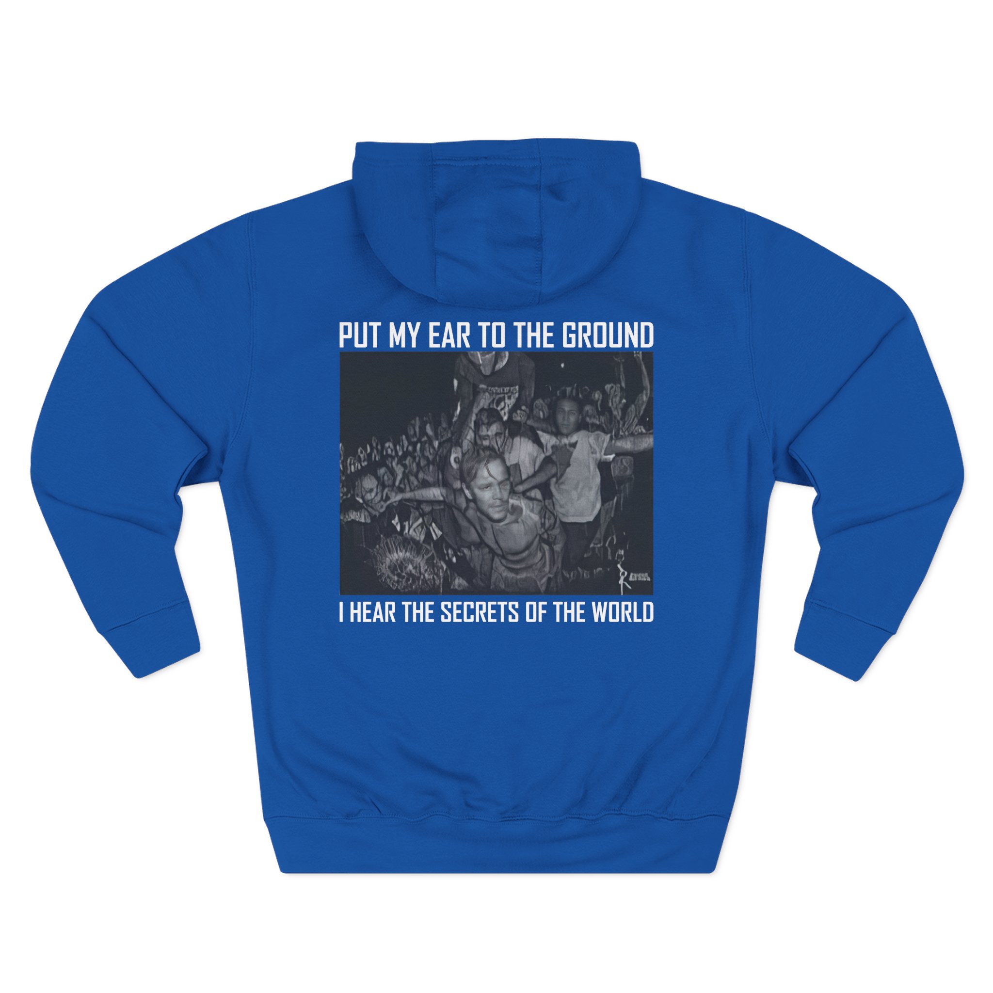 Trapped Under Ice  Secrets of the World Three-Panel Fleece Hoodie