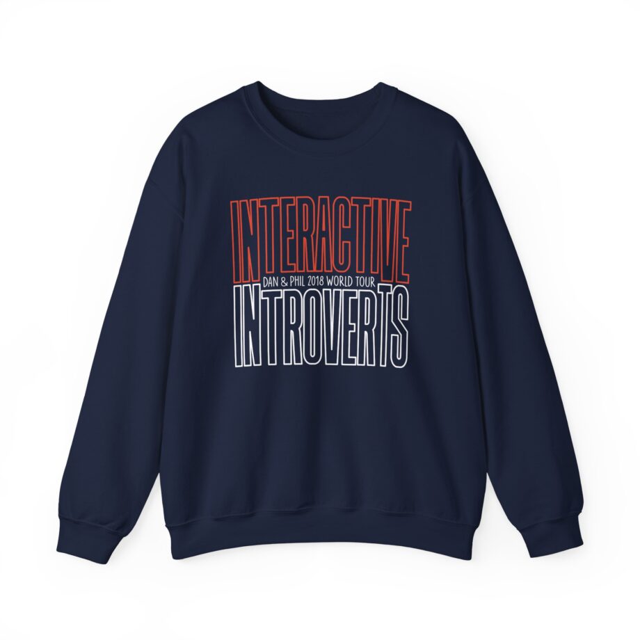 Dan and Phil Interactive Introverts Unisex Heavy Blend™ Crewneck Sweatshirt