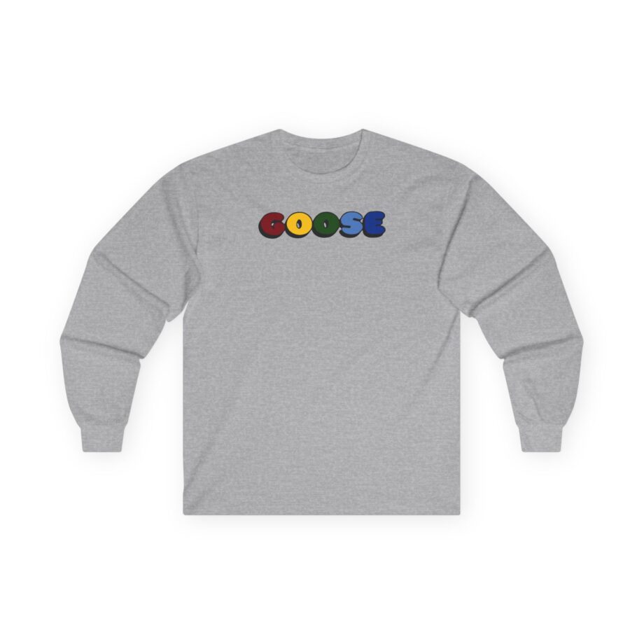 Goose Unisex Ultra Cotton Long Sleeve Tee