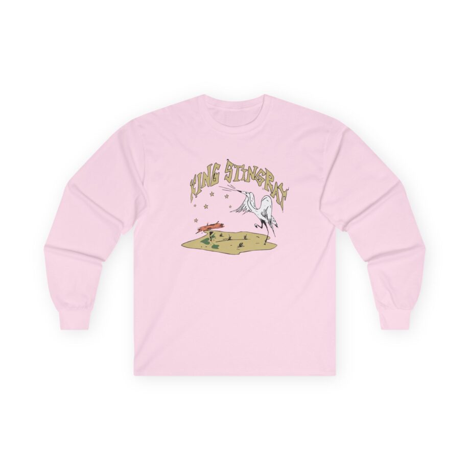 King Stingray Ivory Bird Unisex Ultra Cotton Long Sleeve Tee