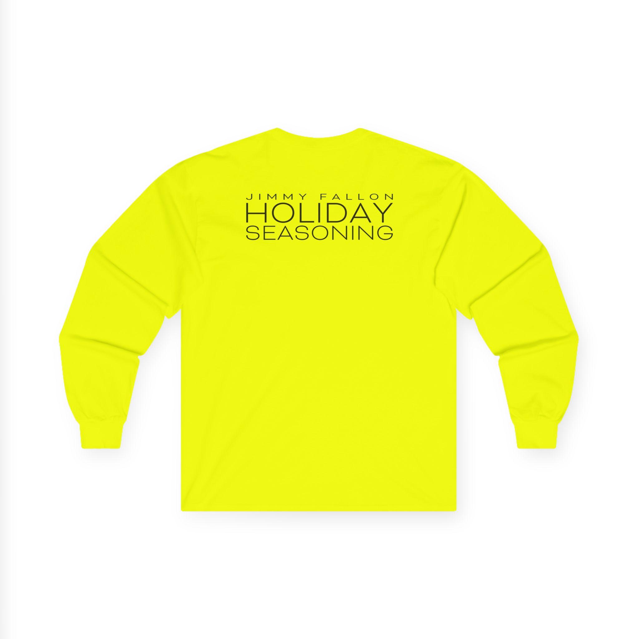 Jimmy Fallon Holiday Seasoning Unisex Ultra Cotton Long Sleeve Tee