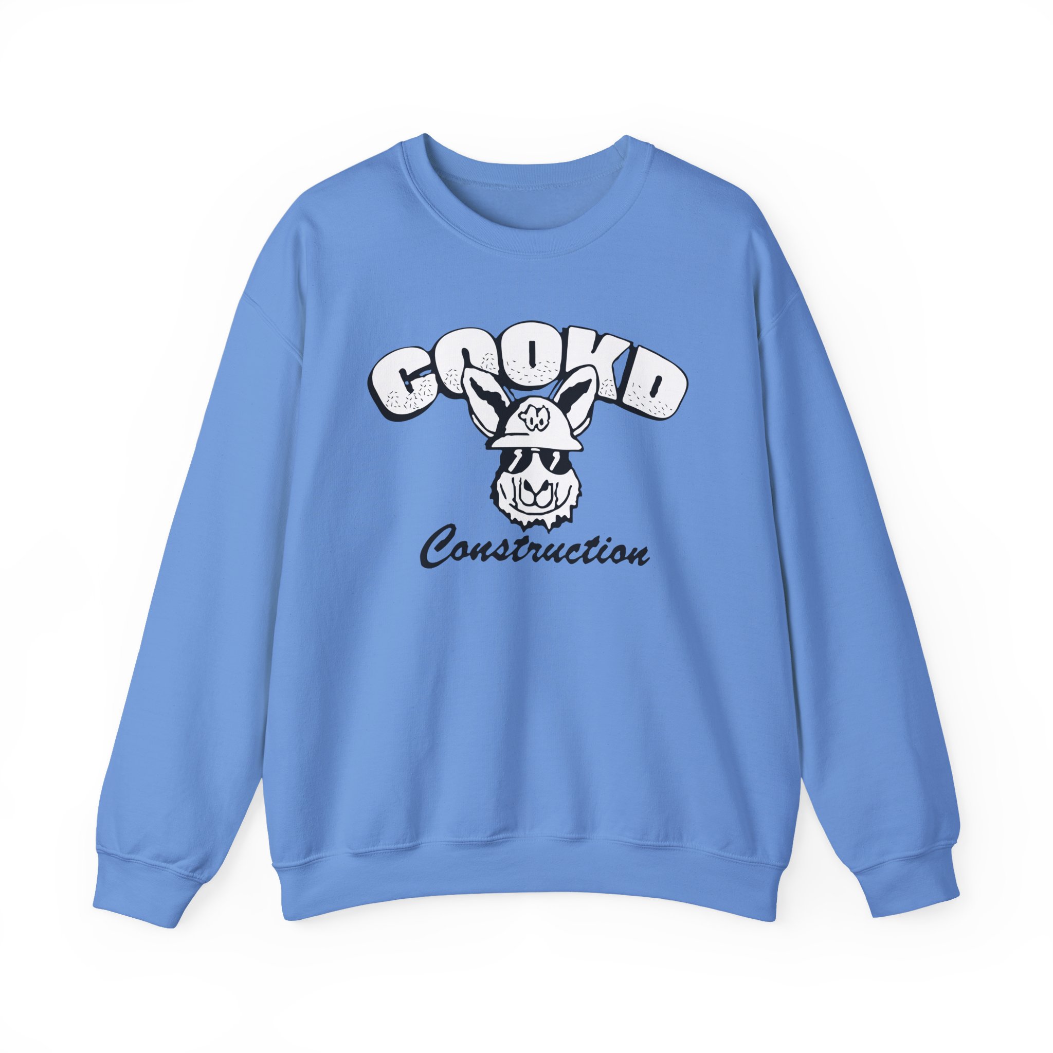 Lazarbeam Cookd Construction Unisex Heavy Blendâ„¢ Crewneck Sweatshirt