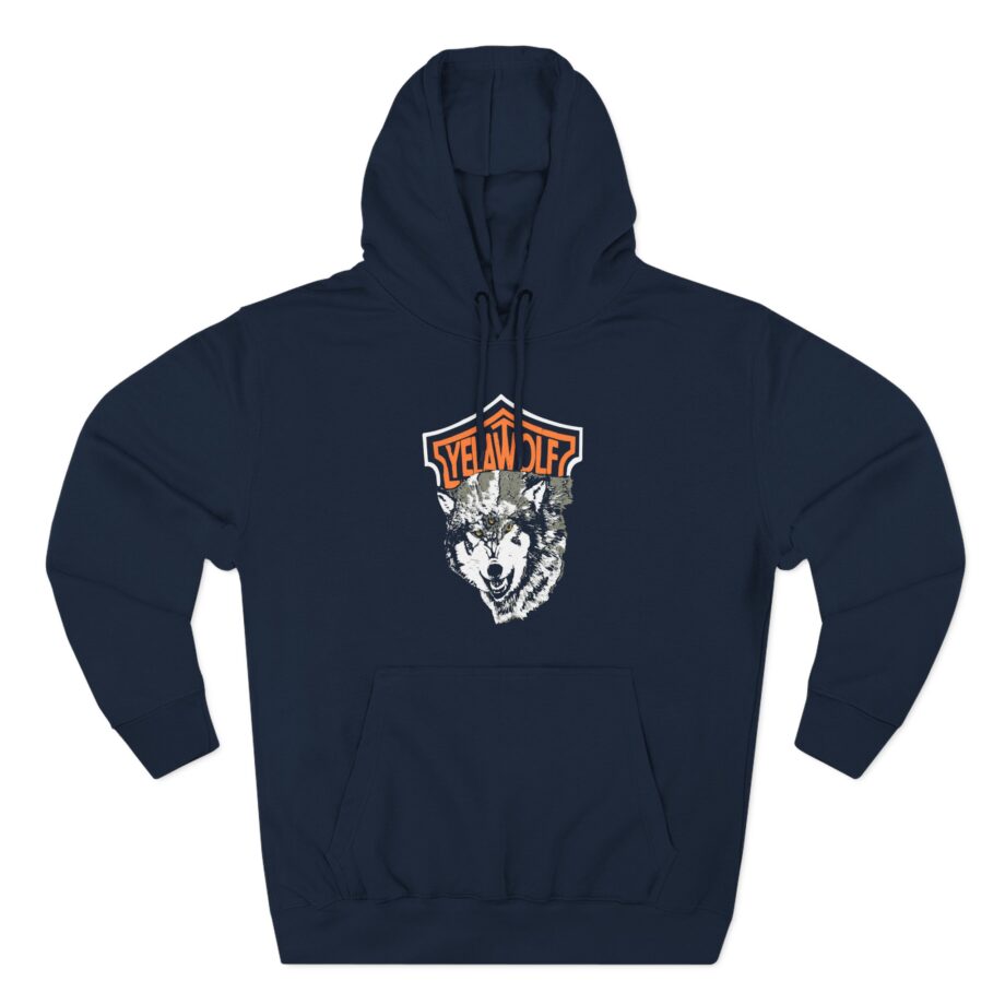 YM Three-Panel Fleece Hoodie
