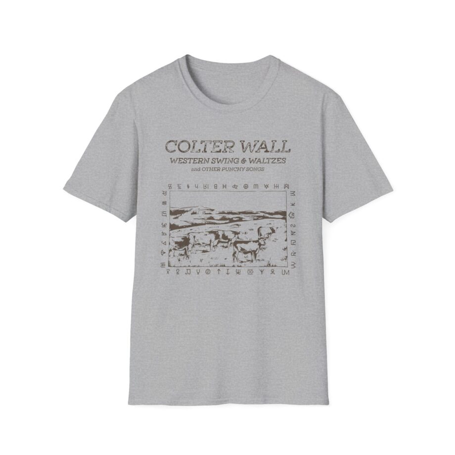 Colter Wall Western Swing & Waltzes Unisex Softstyle T-Shirt