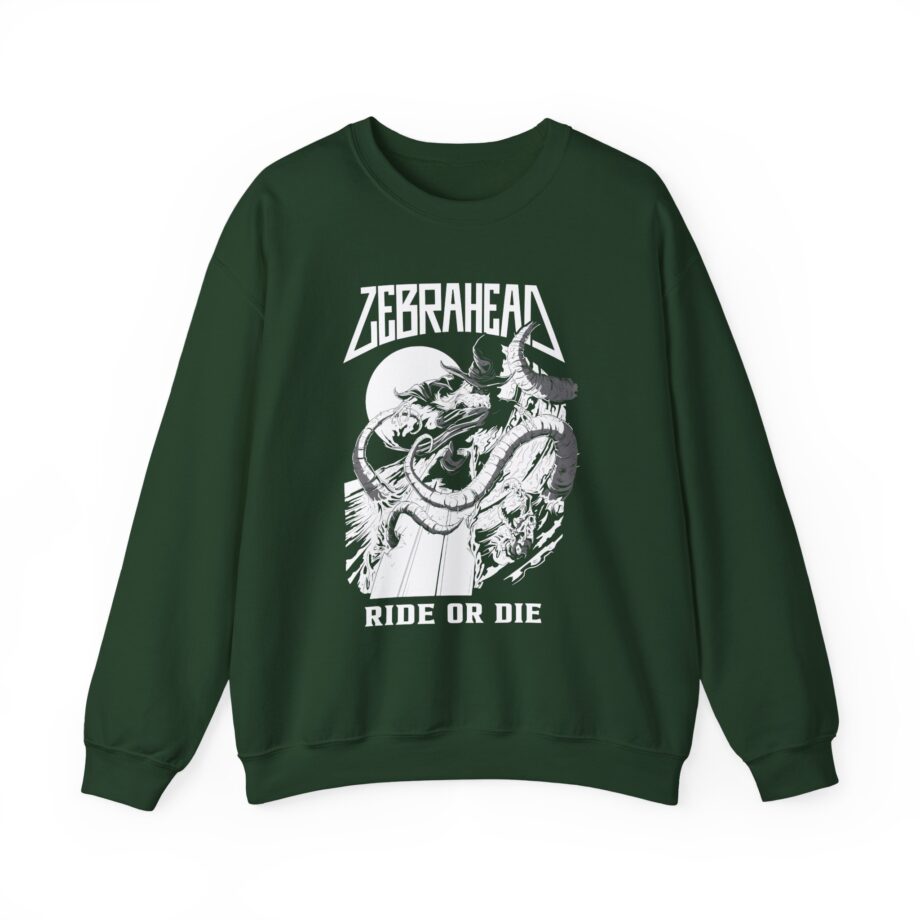 Zebrahead Ride or Die Unisex Heavy Blend™ Crewneck Sweatshirt